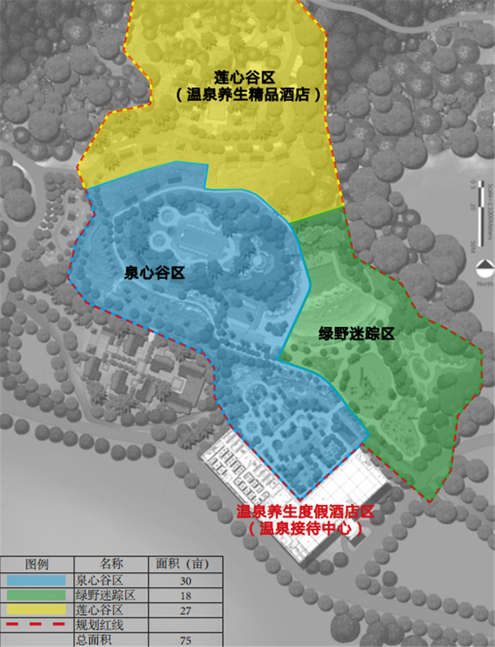 上海寻乌东江源丛林温泉规划设计（5）