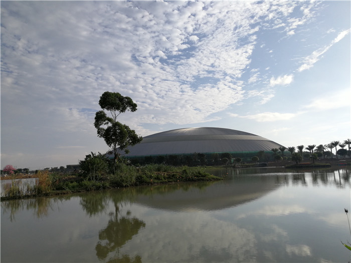 “水星球”项目温泉工程实景图