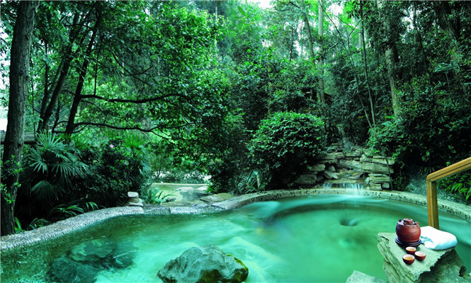 福建新一代峨眉山温泉旅游地标——中国四川