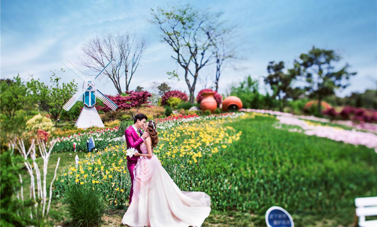 北京一站式婚纱拍摄基地——湖北仙桃梦里水乡花世界