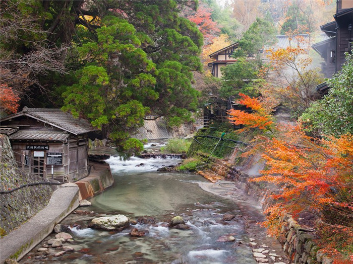 日本九州黑川温泉设计